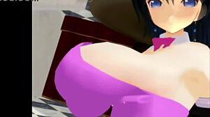 Girl B hero Shayna in steamy part 19