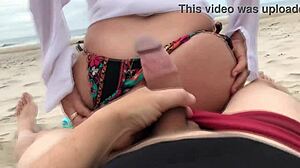 Some stranger got a public anal creampie without asking