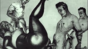 Vintage Erotic Drawings Showcase Raw Anime Sensuality and Style