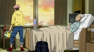 Cartoon porn with an anime style called Jujutsu