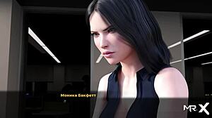 Fashionbusiness - Licking Girlfriend's Ass with Tongue in 3D E2 81