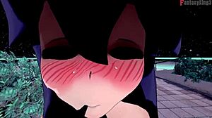 Hex Maniac Trainer Enjoys Wild Public Sex