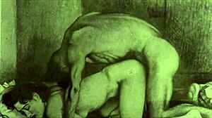 I found some stunning vintage erotic drawings