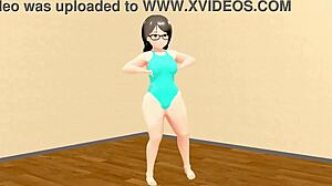 look at kyo dancing, so curvy and plump