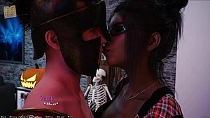 being a dik 225 chick route in anime style