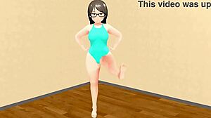 look at kyo dancing, so curvy and plump