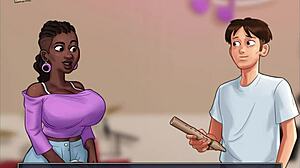 Summer fun with animated porn game Summertime Saga 76