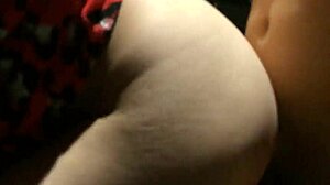 surprise anal and blowjob in public restaurant caught on video. full movie shows outdoor cum swallowing.