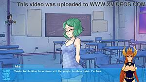 Cartoon porn with big boob humiliation and facial cumshot