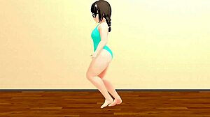 look at kyo dancing, so curvy and plump