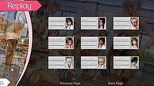 3D game with sexy teens and big tits
