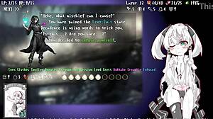 大胆失落章节Hentai游戏玩法，带有激烈自慰场景