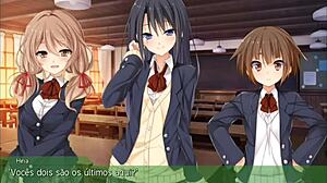 3D animated anime with Rie: Compilation of desire