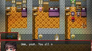 Harem in Another World Ep 19: Ghost and Maid Compete in Double Blowjob. Who Wins This Cute Contest?