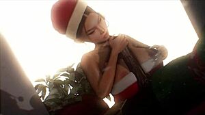 Leanna圣诞性冒险！