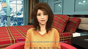 My new memories 9, bold brunette anime action