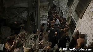 Lena Headey's nude walk of shame in Game of Thrones