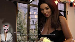 Race of Life features busty milf in hot stockings.