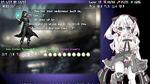 大胆失落章节Hentai游戏玩法，带有激烈自慰场景