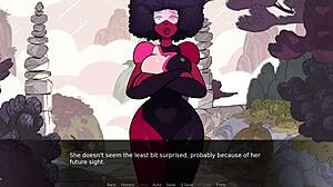 garnet giving blowjob in gem blast