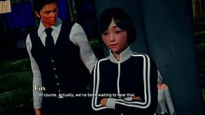 Detailed walkthrough of the anime visual novel, My real desire 155