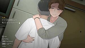 In this Japanese version of Lost Season, the full gallery part one shows intense blowjob scenes from the game.