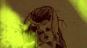 哇，复古色情画作令人兴奋！