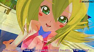 FantasyKing3.3D presents Dark Magician Girl in hardcore action