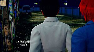 Detailed walkthrough of the anime visual novel, My real desire 155