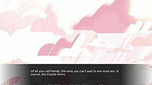 garnet giving blowjob in gem blast