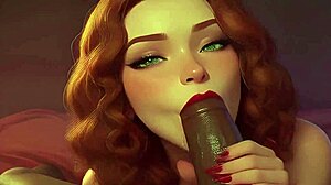 Redhead stepsister blows my mind