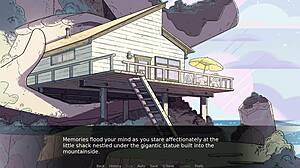 garnet giving blowjob in gem blast