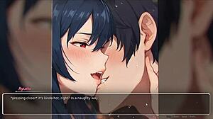 Steamy 3D hentai game with curvy girlfriend and big tits