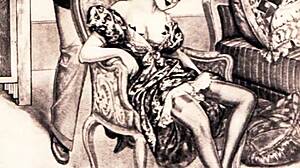 哇，看看这些复古色情画作活过来！