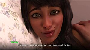 Hey, wanna know what WVM 166 AV uncovers about his past with this busty brunette milf?