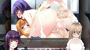 damn! otoko orgy explodes at maid boy manor in gameplay 03!