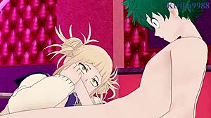 My Hero Academia hentai featuring Himiko Toga and Momo