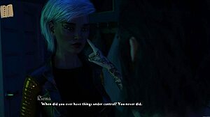 3D animated porn with big boobs and commented gameplay