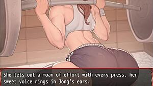 Harem in another world hentai game features 3D anime