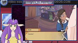 Avatar Trainer Bonus: Nami Blowjob with Big Cock Cum Facial