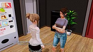 Cartoon-style hotel: animated sex adventures