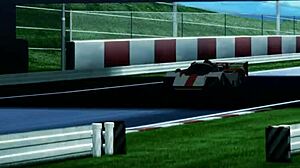 Erotic cartoon of reckless racing