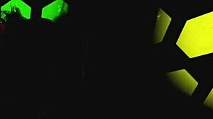 3D animated Brazilian beauty gets naughty at the club