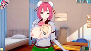 3D anime of big tits bouncing and being fondled