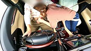 Married Japanese Woman Serves with Unique Moves in Wedding Cheating Scene