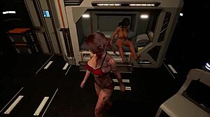 Adult animated game with hot scenes and werewolf theme