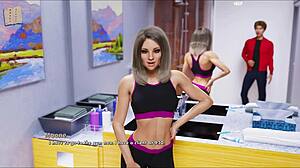 I love exploring big tits in Free Will 9 anime game