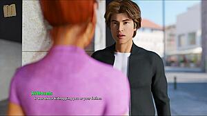Play free will 53, a porn game with animated anime-style characters