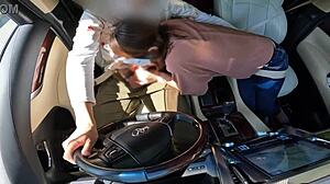 Married Japanese Woman Serves with Unique Moves in Wedding Cheating Scene