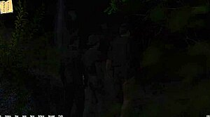 Free will 75: animated porn game with commented gameplay